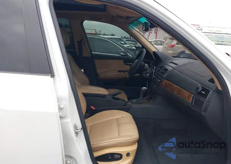 2008 BMW X3 3.0Si from USA, damaged, VIN WBXPC93448WJ03586